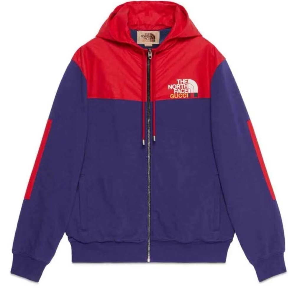Gucci X North face cotton jacket size XS fits like medium made in Italy